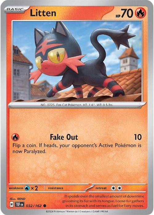 Litten (032/162) [Scarlet & Violet: Temporal Forces] | Exor Games Summserside