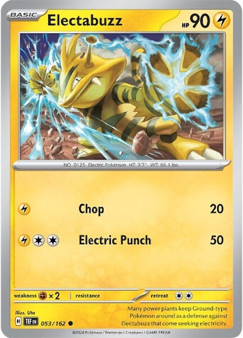Electabuzz (053/162) [Scarlet & Violet: Temporal Forces] | Exor Games Summserside