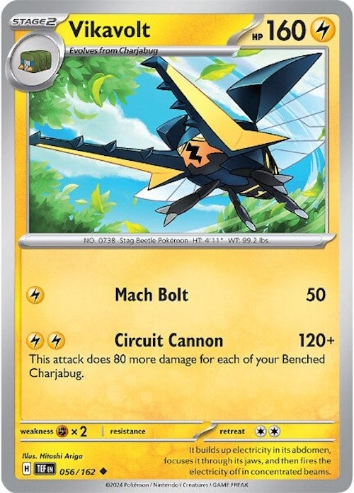 Vikavolt (056/162) [Scarlet & Violet: Temporal Forces] | Exor Games Summserside