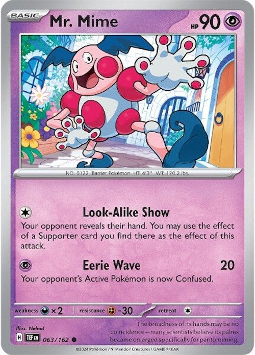 Mr. Mime (063/162) [Scarlet & Violet: Temporal Forces] | Exor Games Summserside