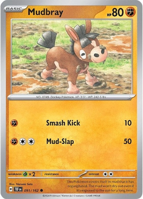 Mudbray (091/162) [Scarlet & Violet: Temporal Forces] | Exor Games Summserside