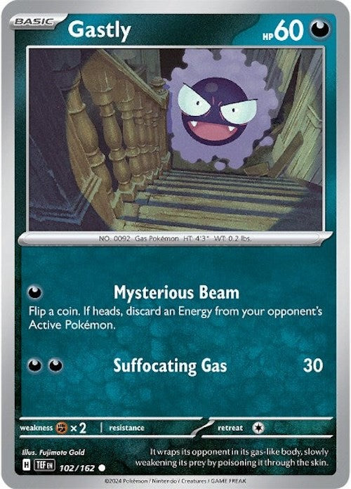 Gastly (102/162) [Scarlet & Violet: Temporal Forces] | Exor Games Summserside