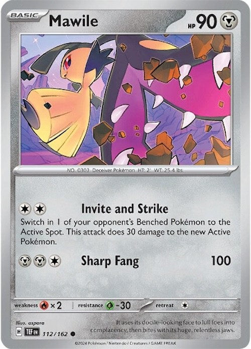 Mawile (112/162) [Scarlet & Violet: Temporal Forces] | Exor Games Summserside