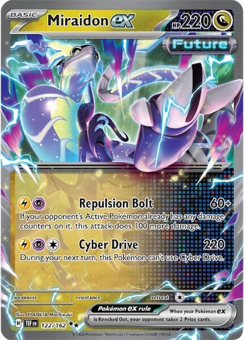 Miraidon ex (122/162) [Scarlet & Violet: Temporal Forces] | Exor Games Summserside