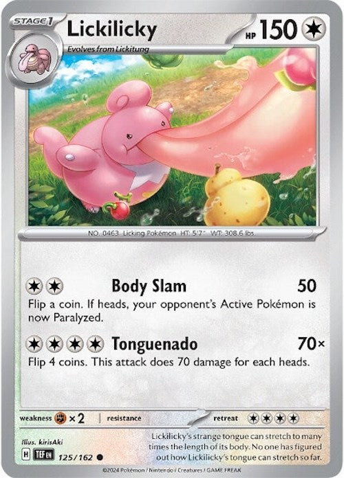 Lickilicky (125/162) [Scarlet & Violet: Temporal Forces] | Exor Games Summserside