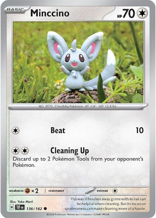 Minccino (136/162) [Scarlet & Violet: Temporal Forces] | Exor Games Summserside