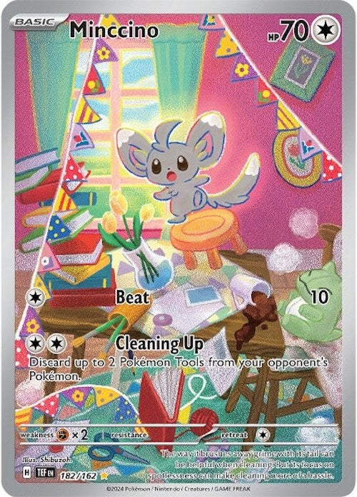 Minccino (182/162) [Scarlet & Violet: Temporal Forces] | Exor Games Summserside