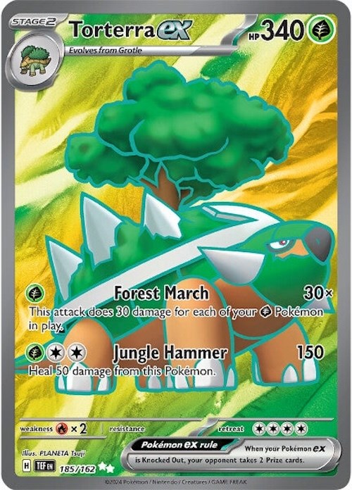 Torterra ex (185/162) [Scarlet & Violet: Temporal Forces] | Exor Games Summserside