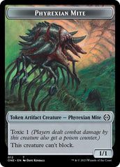 Phyrexian Mite (012) // Phyrexian Beast Double-Sided Token [Phyrexia: All Will Be One Tokens] | Exor Games Summserside