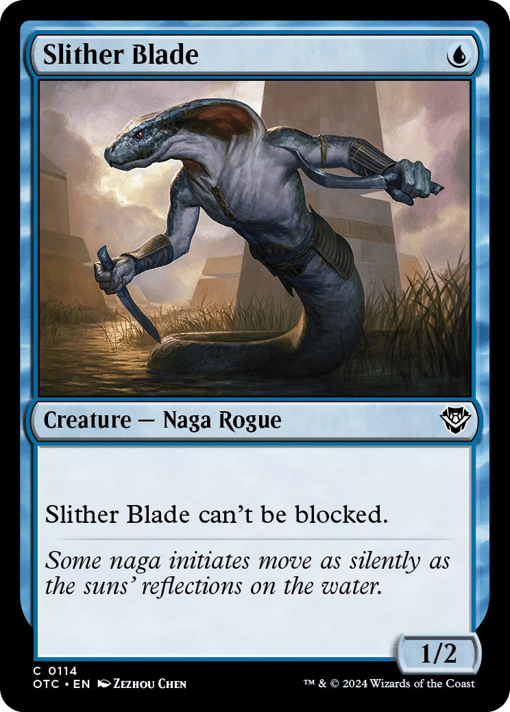 Slither Blade [Outlaws of Thunder Junction Commander] | Exor Games Summserside