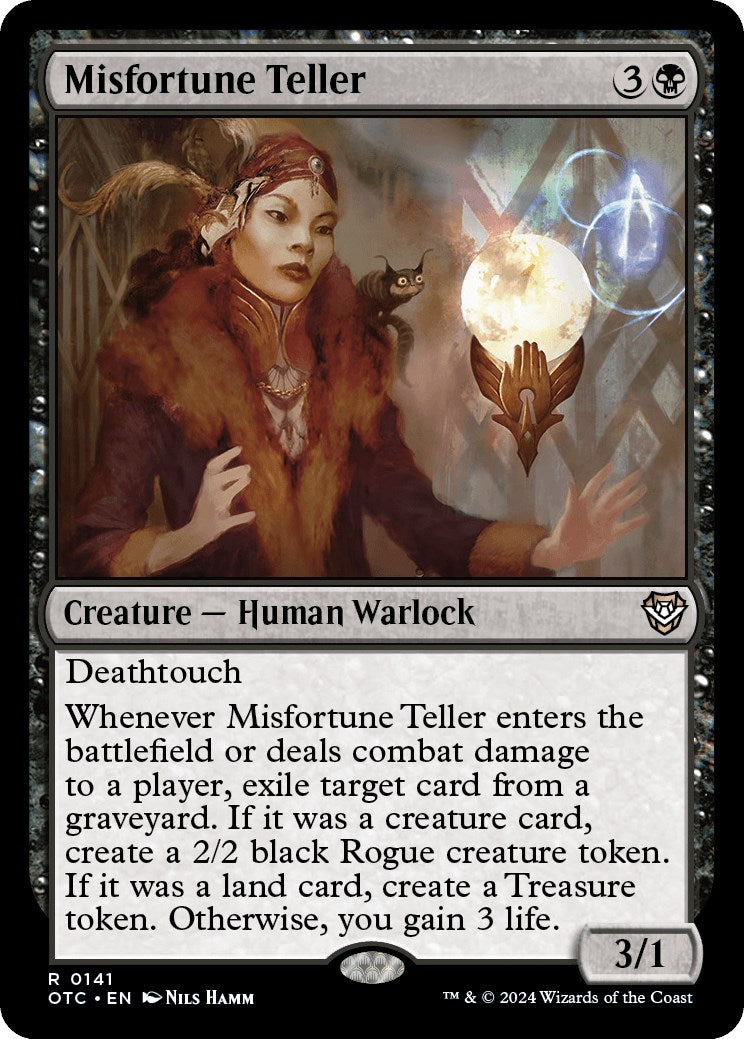 Misfortune Teller [Outlaws of Thunder Junction Commander] | Exor Games Summserside