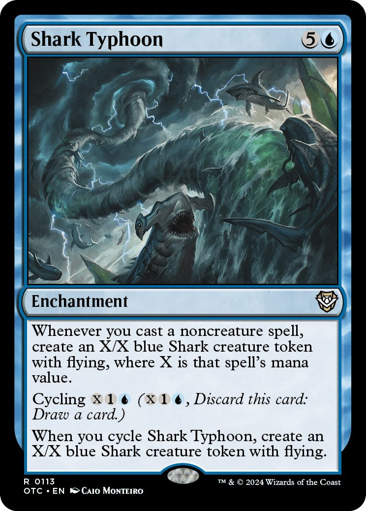 Shark Typhoon [Outlaws of Thunder Junction Commander] | Exor Games Summserside