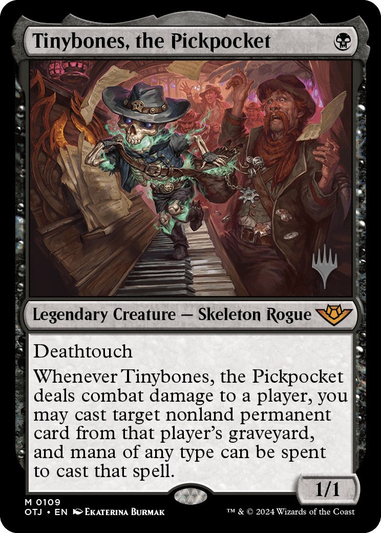 Tinybones, the Pickpocket (Promo Pack) [Outlaws of Thunder Junction Promos] | Exor Games Summserside