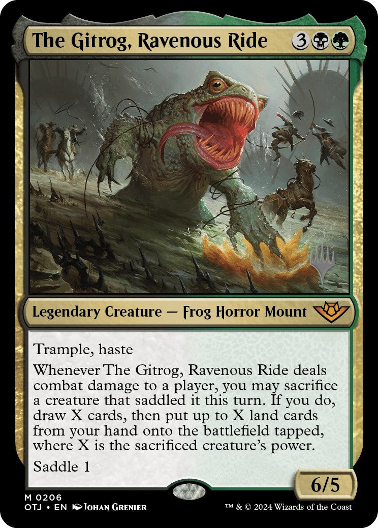 The Gitrog, Ravenous Ride (Promo Pack) [Outlaws of Thunder Junction Promos] | Exor Games Summserside