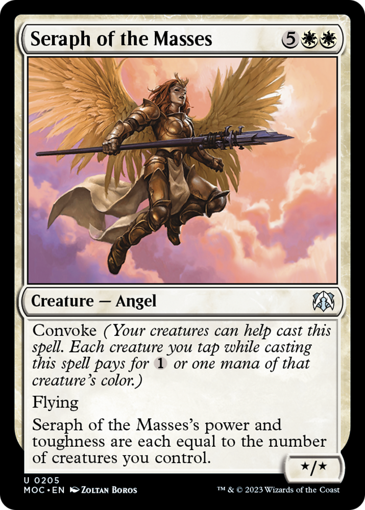 Seraph of the Masses [March of the Machine Commander] | Exor Games Summserside