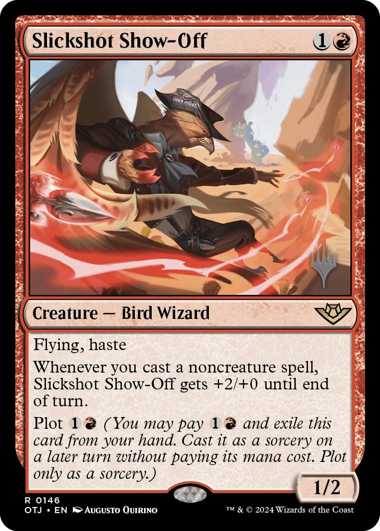 Slickshot Show-Off (Promo Pack) [Outlaws of Thunder Junction Promos] | Exor Games Summserside