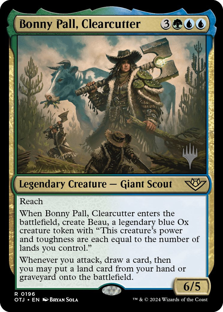 Bonny Pall, Clearcutter (Promo Pack) [Outlaws of Thunder Junction Promos] | Exor Games Summserside