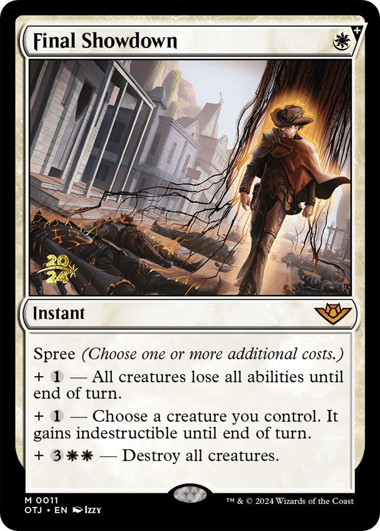 Final Showdown [Outlaws of Thunder Junction Prerelease Promos] | Exor Games Summserside