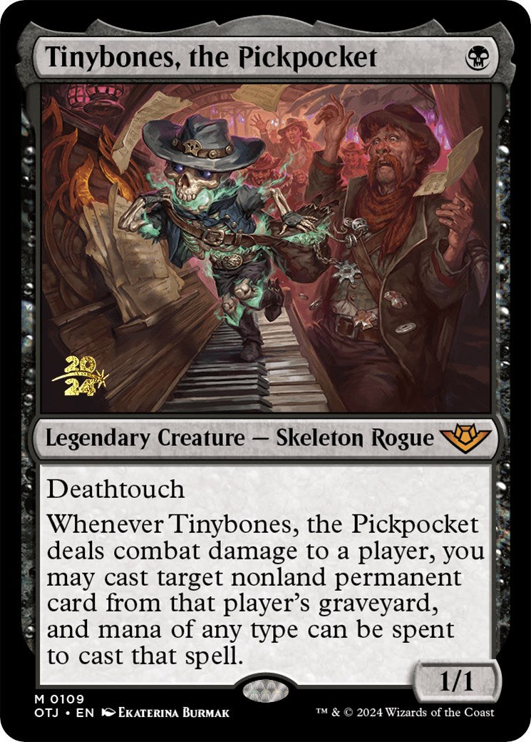 Tinybones, the Pickpocket [Outlaws of Thunder Junction Prerelease Promos] | Exor Games Summserside