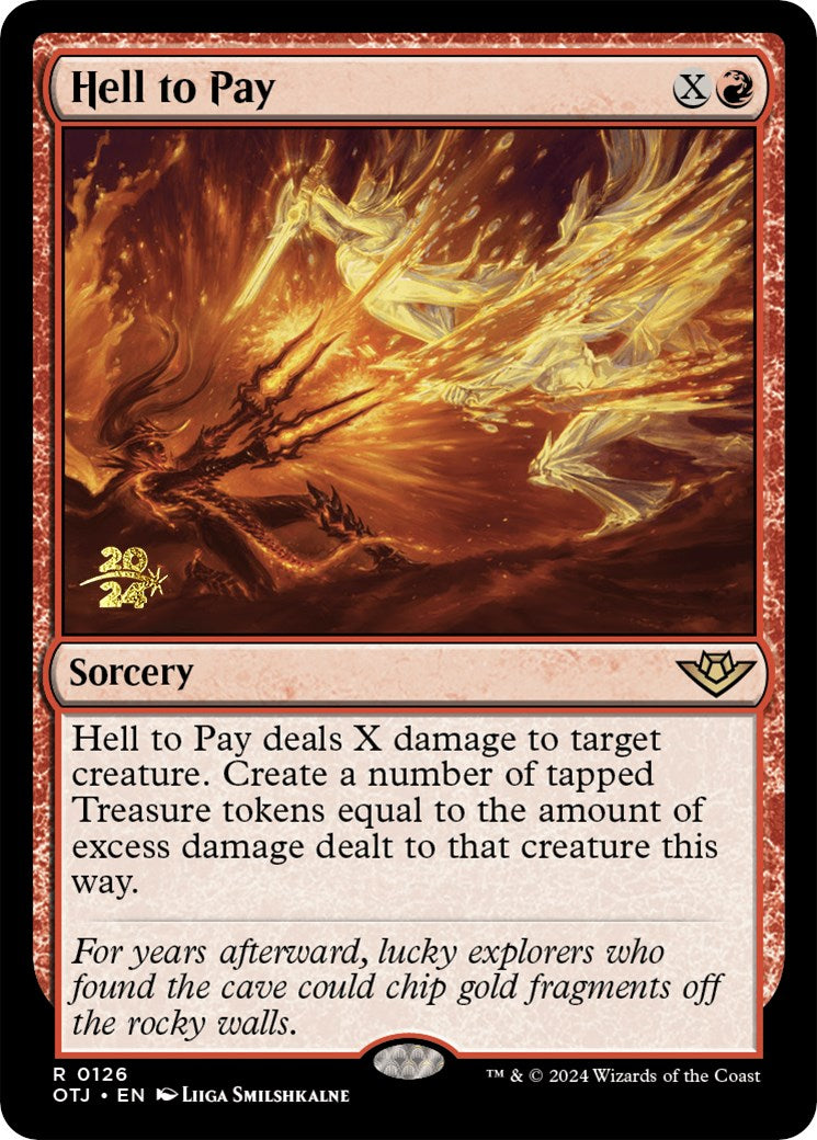 Hell to Pay [Outlaws of Thunder Junction Prerelease Promos] | Exor Games Summserside