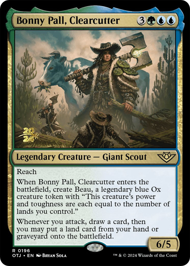 Bonny Pall, Clearcutter [Outlaws of Thunder Junction Prerelease Promos] | Exor Games Summserside