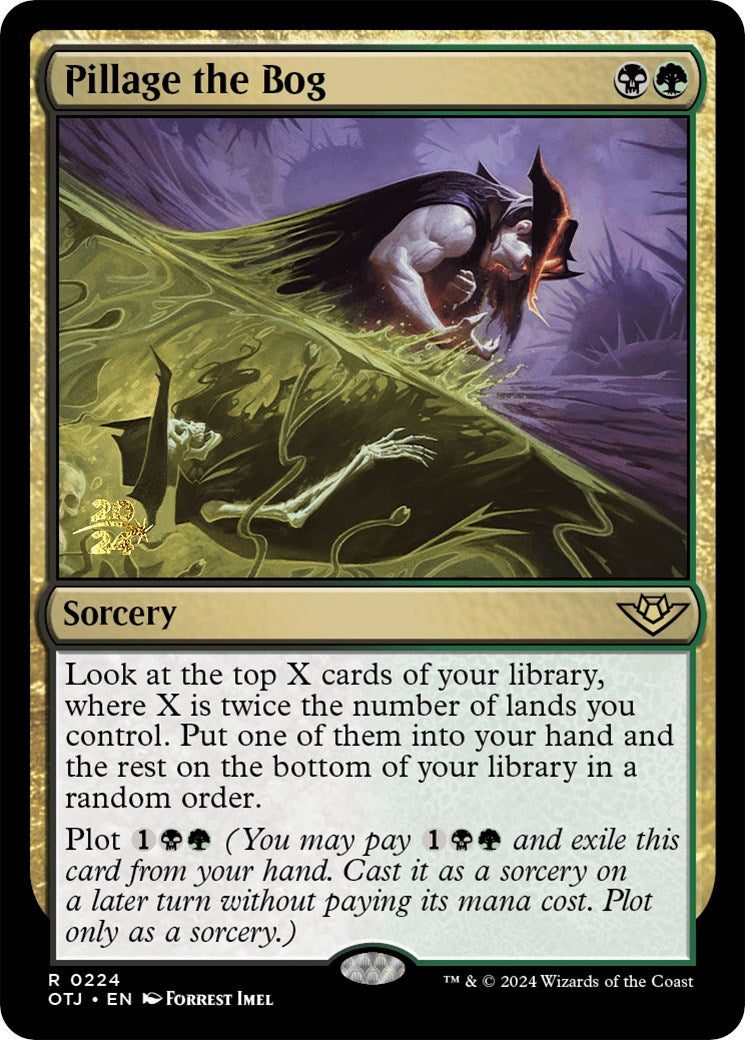 Pillage the Bog [Outlaws of Thunder Junction Prerelease Promos] | Exor Games Summserside