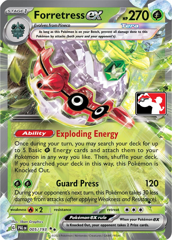 Forretress ex (005/193) [Prize Pack Series Four] | Exor Games Summserside