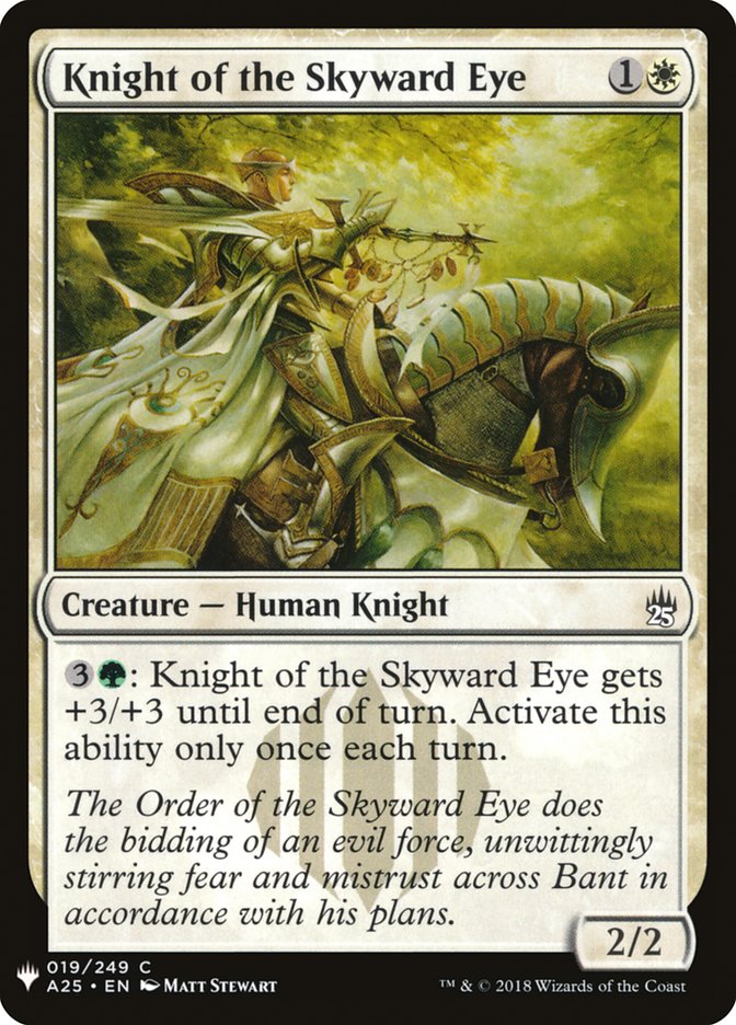 Knight of the Skyward Eye [Mystery Booster] | Exor Games Summserside