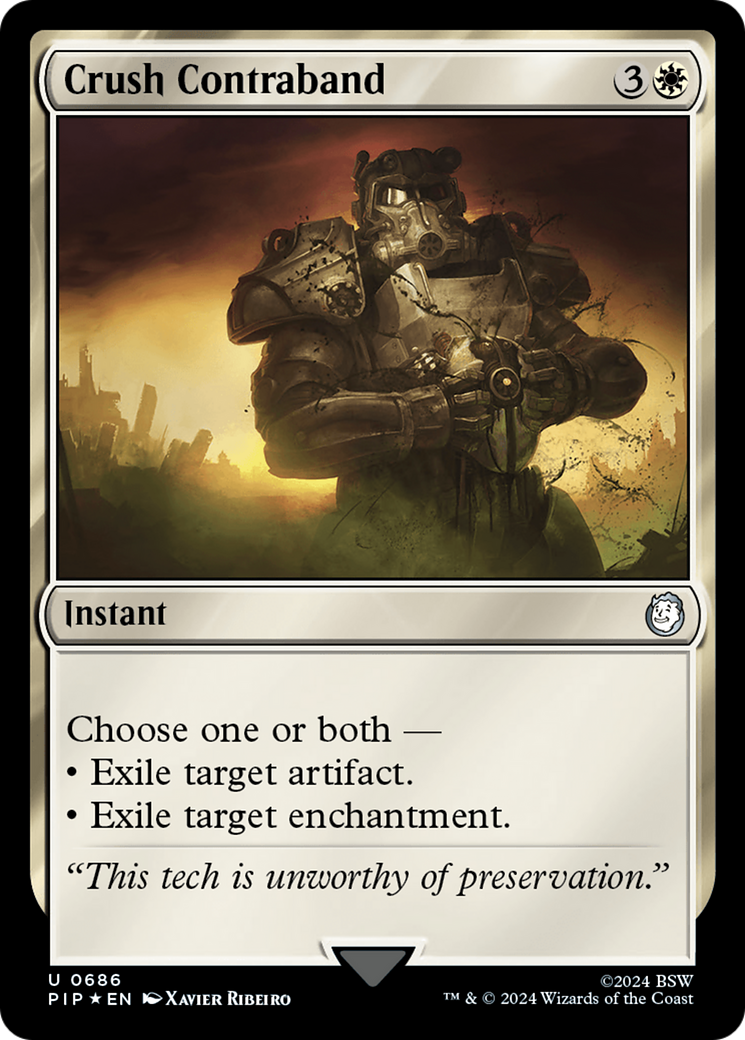 Crush Contraband (Surge Foil) [Fallout] | Exor Games Summserside