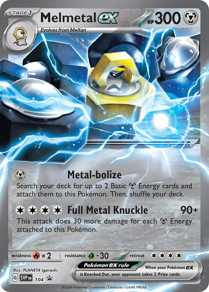 Melmetal ex (104) [Scarlet & Violet: Black Star Promos] | Exor Games Summserside