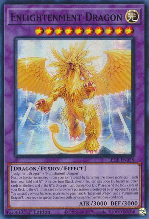 Enlightenment Dragon [LEDE-EN038] Super Rare | Exor Games Summserside