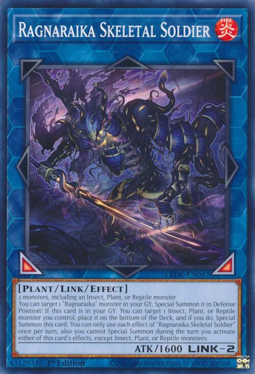 Ragnaraika Skeletal Soldier [LEDE-EN047] Common | Exor Games Summserside