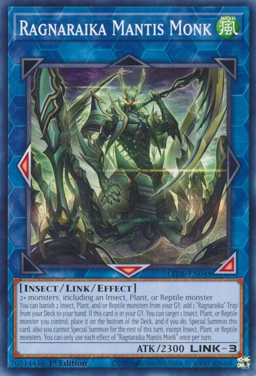 Ragnaraika Mantis Monk [LEDE-EN048] Common | Exor Games Summserside