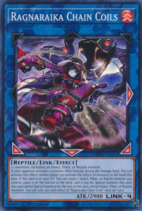 Ragnaraika Chain Coils [LEDE-EN049] Super Rare | Exor Games Summserside