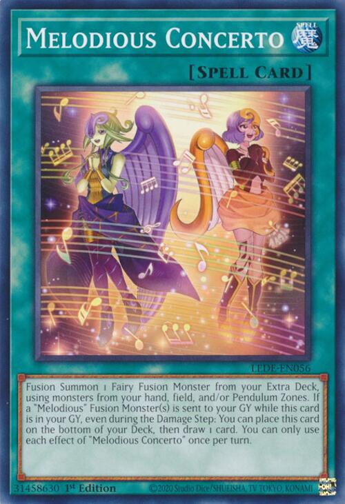 Melodious Concerto [LEDE-EN056] Common | Exor Games Summserside