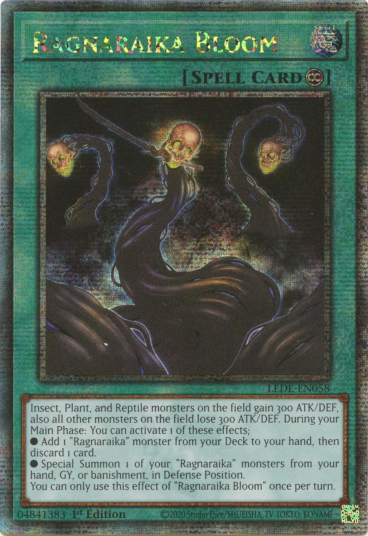 Ragnaraika Bloom (Quarter Century Secret Rare) [LEDE-EN058] Quarter Century Secret Rare | Exor Games Summserside
