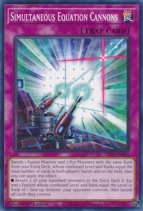Simultaneous Equation Cannons [LEDE-EN080] Common | Exor Games Summserside