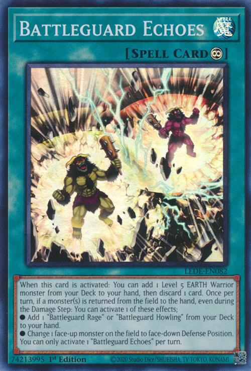 Battleguard Echoes [LEDE-EN082] Super Rare | Exor Games Summserside