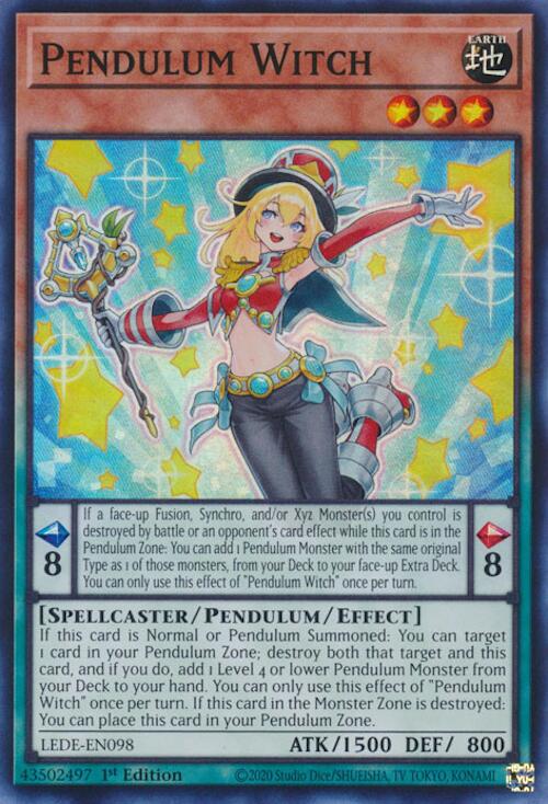 Pendulum Witch [LEDE-EN098] Super Rare | Exor Games Summserside