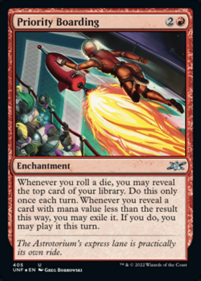 Priority Boarding (Galaxy Foil) [Unfinity] | Exor Games Summserside