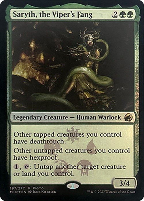 Saryth, the Viper's Fang [Media Promos] | Exor Games Summserside