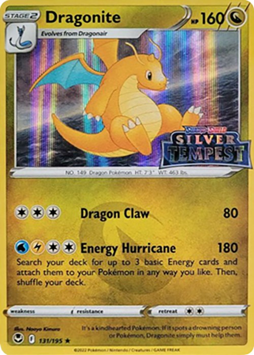 Dragonite (131/195) (Silver Tempest Stamped) [Sword & Shield: Silver Tempest] | Exor Games Summserside