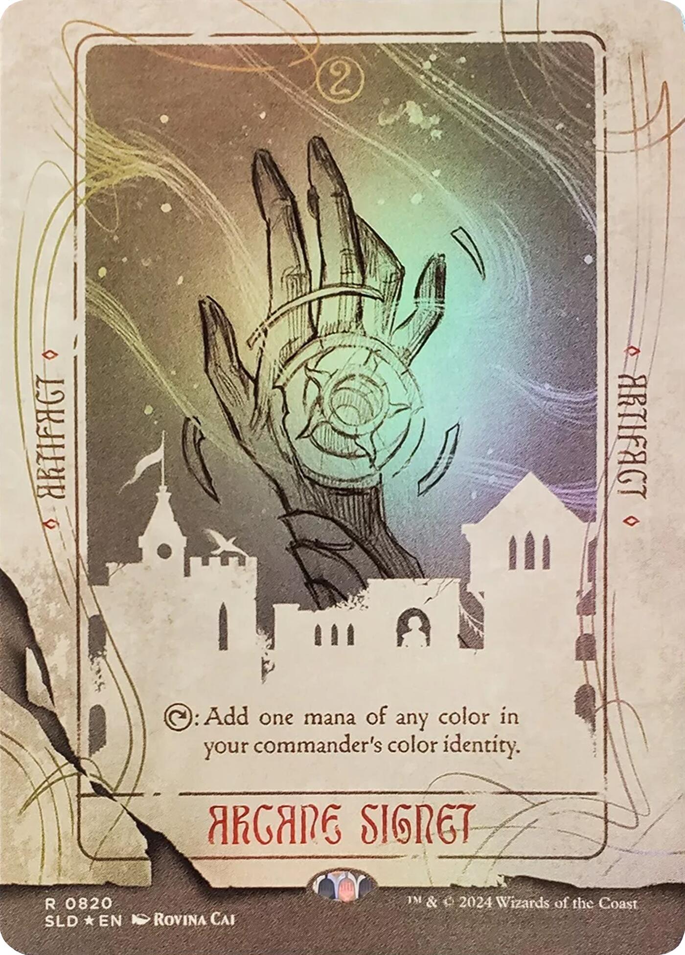Arcane Signet (0820) (Rainbow Foil) [Secret Lair Drop Series] | Exor Games Summserside