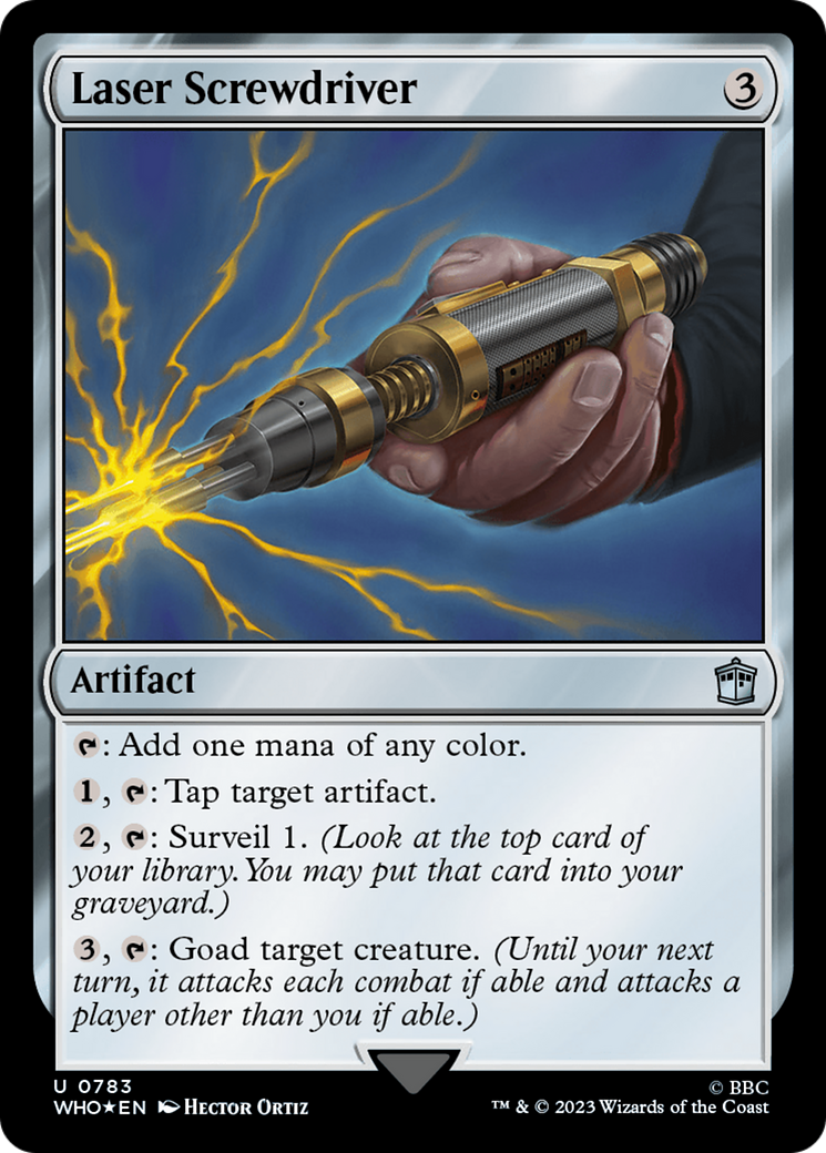Laser Screwdriver (Surge Foil) [Doctor Who] | Exor Games Summserside