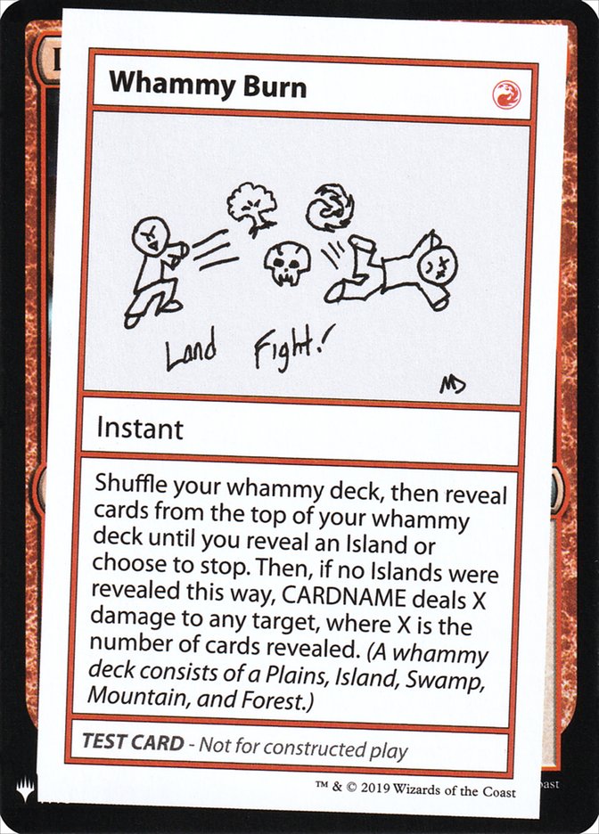 Whammy Burn [Mystery Booster Playtest Cards] | Exor Games Summserside