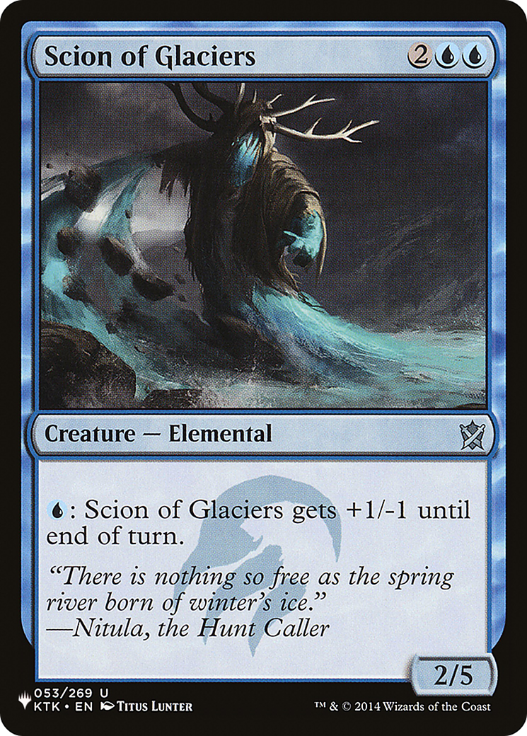 Scion of Glaciers [The List] | Exor Games Summserside