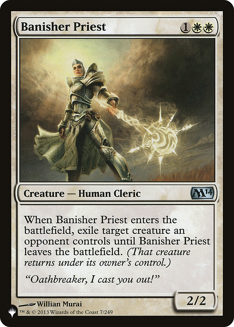 Banisher Priest [The List] | Exor Games Summserside