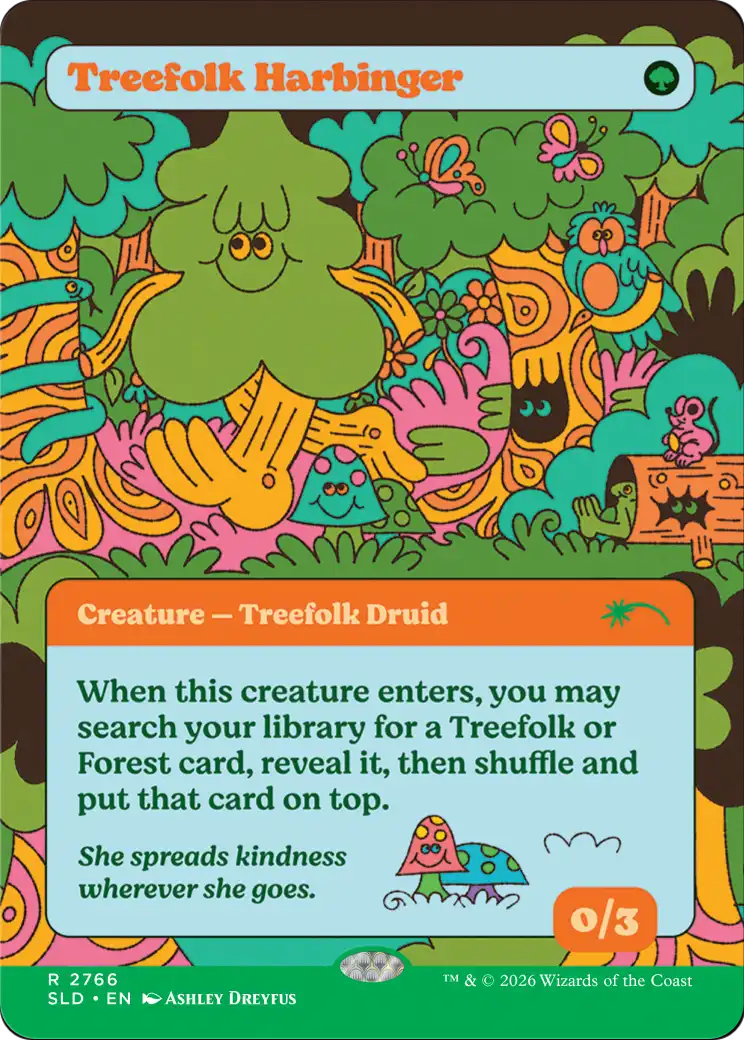 Treefolk Harbinger [Secret Lair Drop Series] | Exor Games Summserside