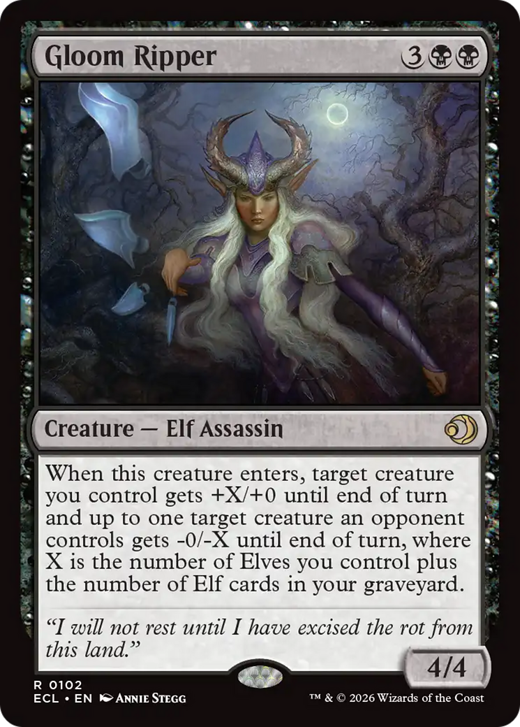 Gloom Ripper [Lorwyn Eclipsed] | Exor Games Summserside
