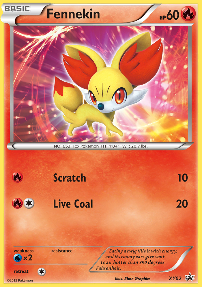 Fennekin (XY02) [XY: Black Star Promos] | Exor Games Summserside